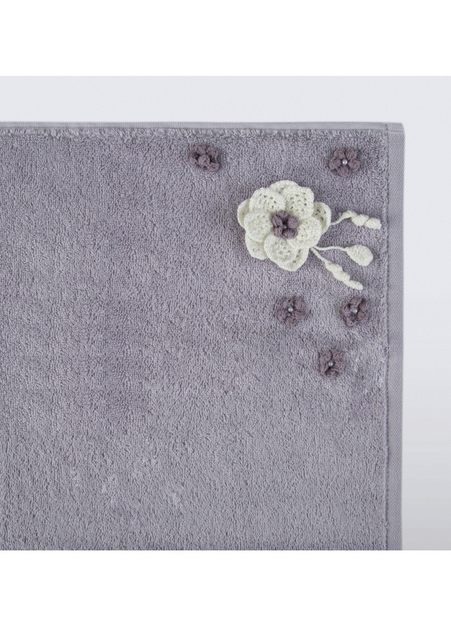 Irya полотенце - lona lila лиловый 70*140 орнамент лиловый производство - Турция