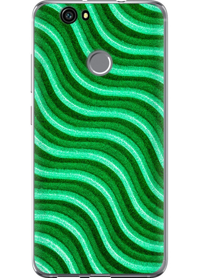 Силиконовый чехол 'Волнистые линии' для Endorphone Huawei Nova (257794926)