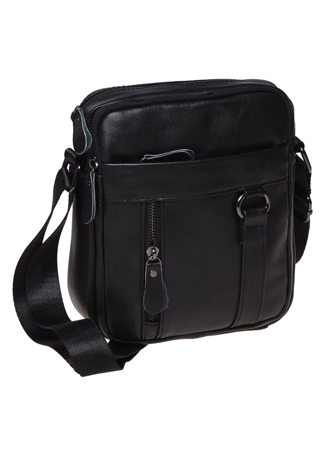 Мужская кожаная сумка K11169a-black Borsa Leather (266143871)