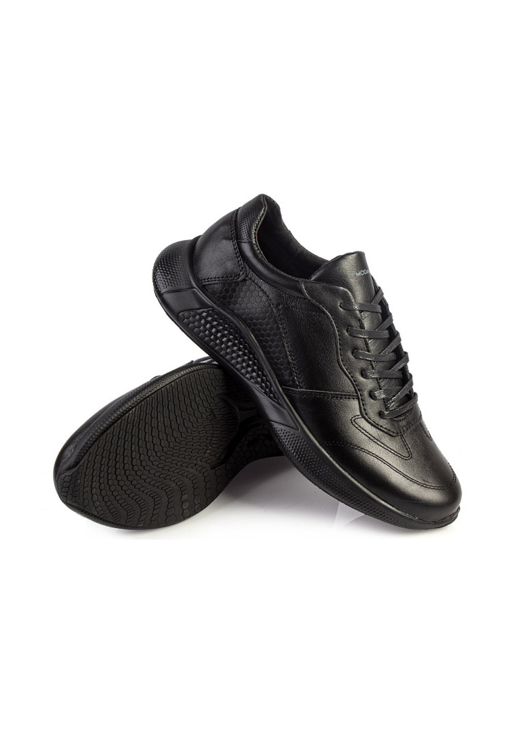 Черные демисезонные кроссовки мужские бренда 9402081_(1) ModaMilano