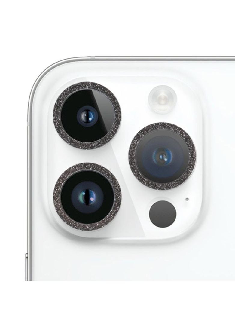 Защитное стекло Metal Sparkles на камеру (в упак.) для Apple iPhone 15 Pro (6.1") Epik (263135943)