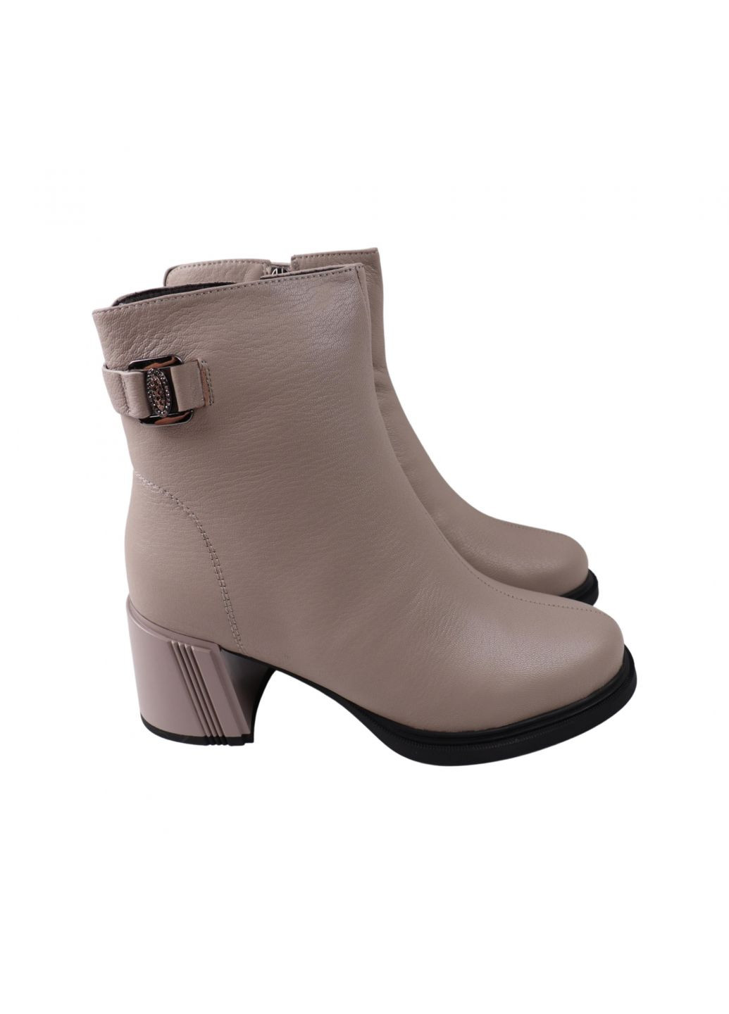 ботинки женские капучино натуральная кожа Velly