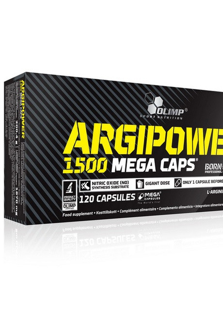 L-аргинин Argi Power 1500 Mega Caps 120 caps Olimp (258297855)