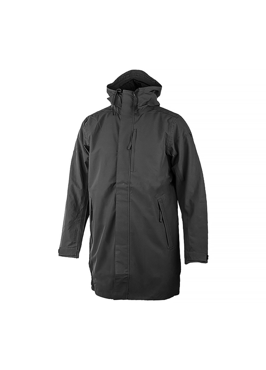 Черная демисезонная куртка mono material ins rain coat Helly Hansen