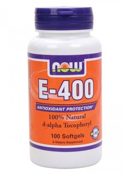 Vitamin E-400 100 Softgels Now Foods (256722797)