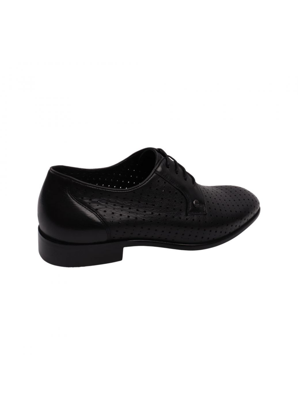 Черные туфли мужские черные натуральная кожа Clemento