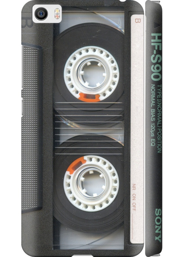 3D пластиковий матовий чохол 'Касета ' для Endorphone Xiaomi Mi5 (257791011)