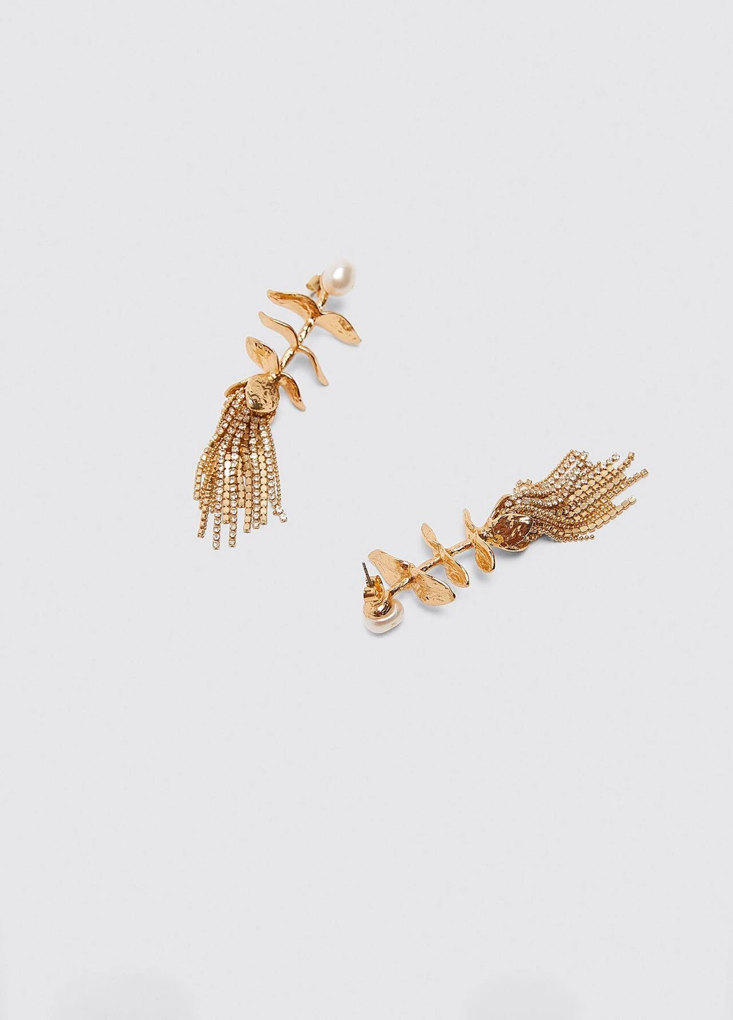 Сережки,золотистий, Zara (257940691)