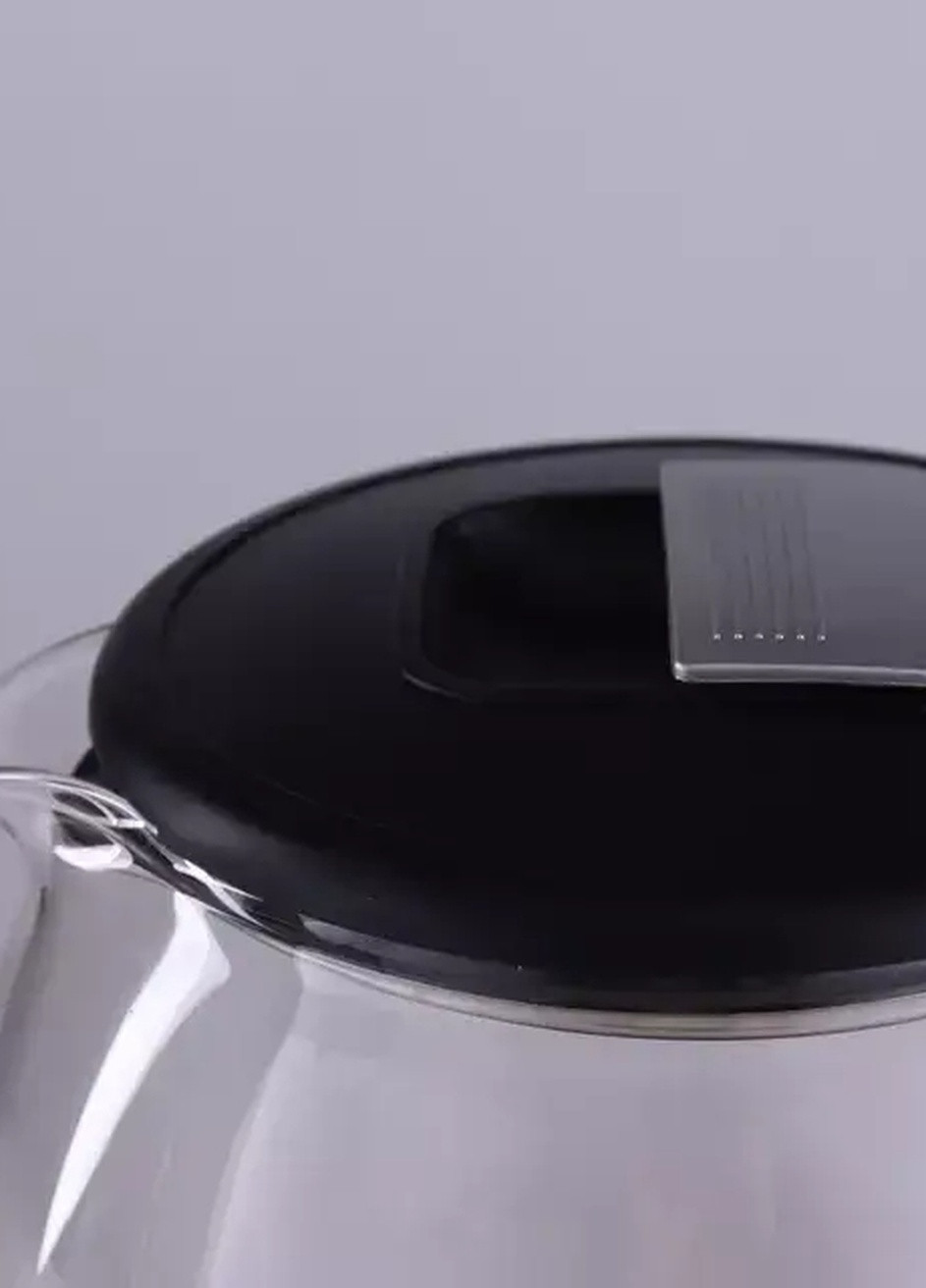 Чайник електричний на підставці скляний 7833 чорний (41033-RAF 7833) XPRO (259554884)