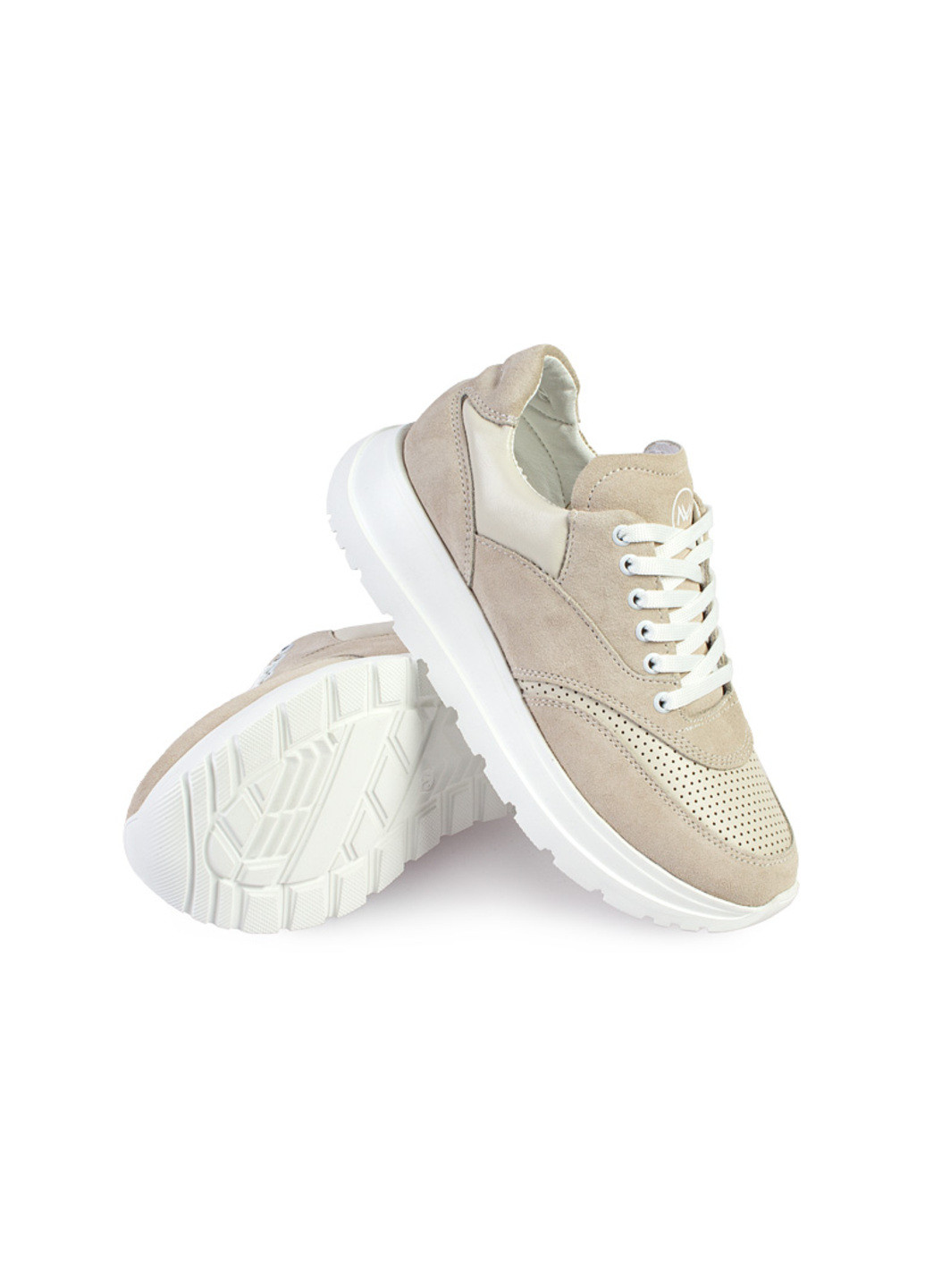 Кроссовки женские бренда 8301414_(1) ModaMilano бежевые демисезоны (277234168)