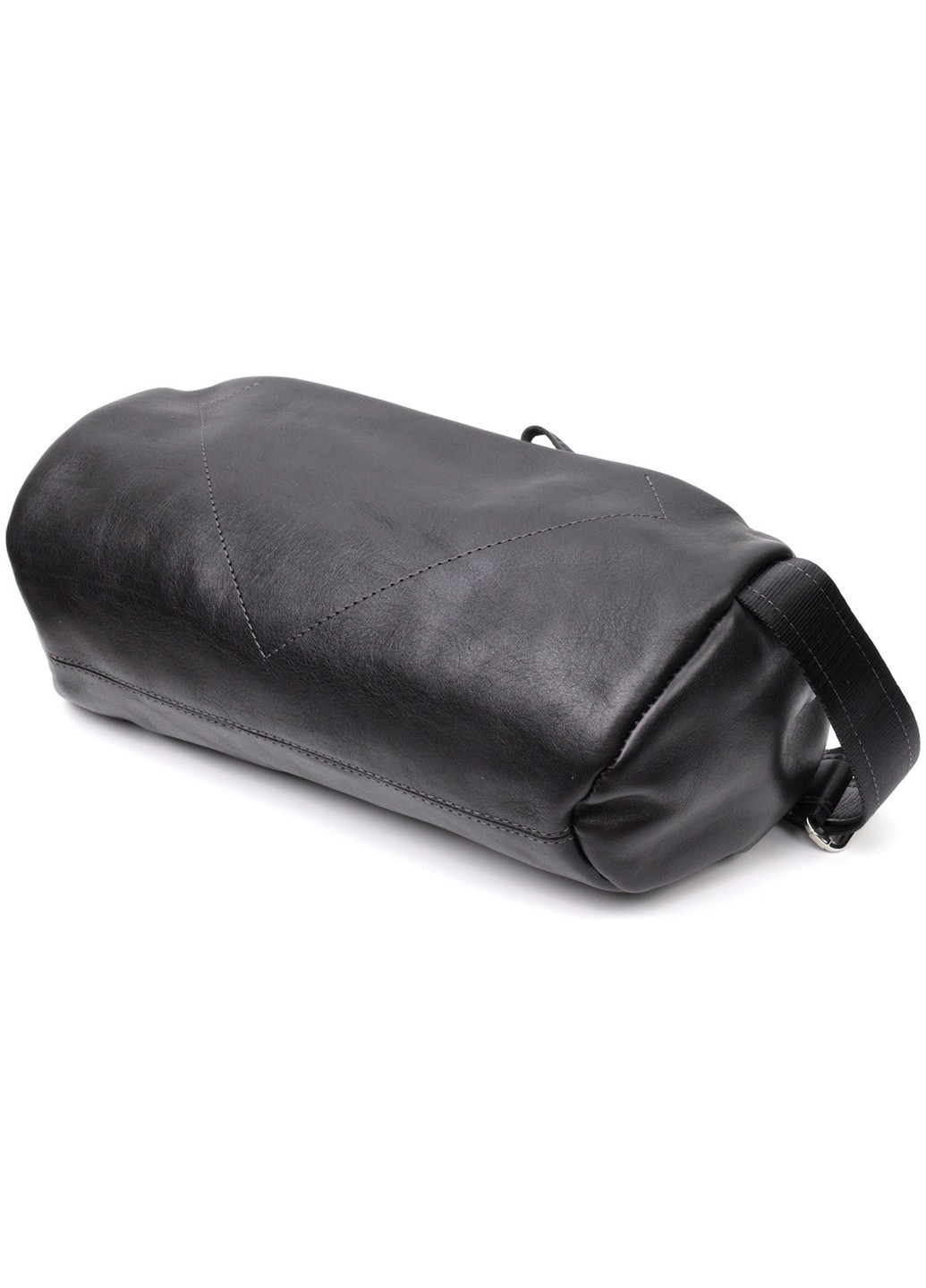 Оригінальна сумка через плече з натуральної шкіри 11649 Чорна Grande Pelle (267932209)