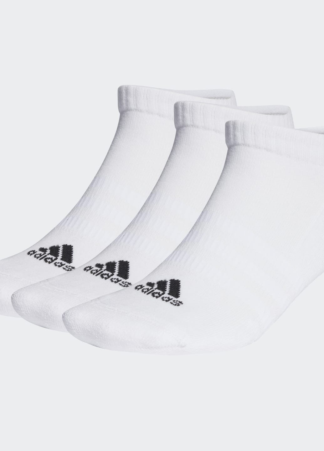 Три пары низких носков Cushioned Low-Cut Socks adidas (277607204)