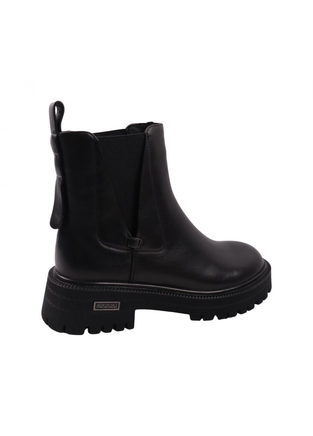 ботинки женские черные натуральная кожа Selliveno