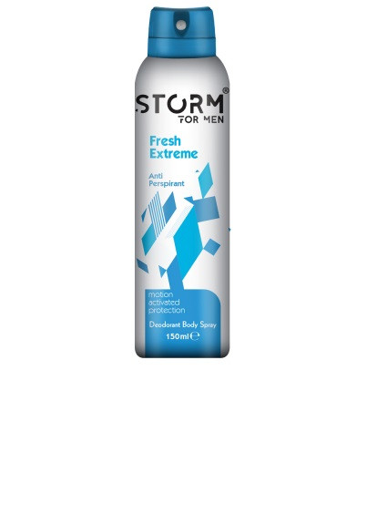 Мужской дезодорант-антиперспирант для тела Fresh Extreme, 150 мл Storm (276972954)