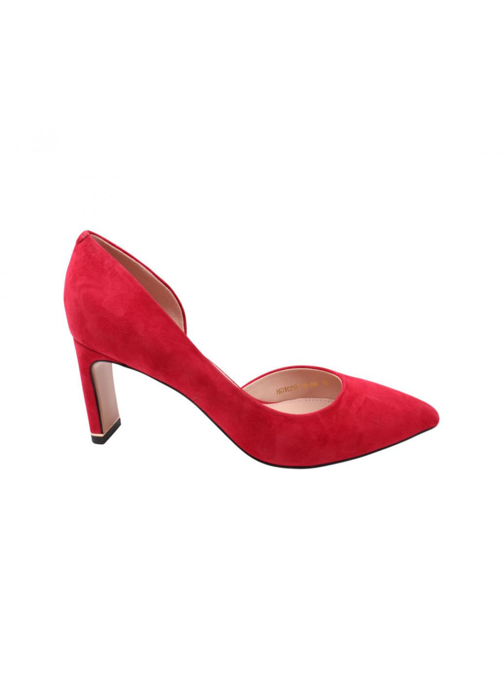 Туфлі жіночі червоні натуральна замша Anemone 202-22dt (257439513)