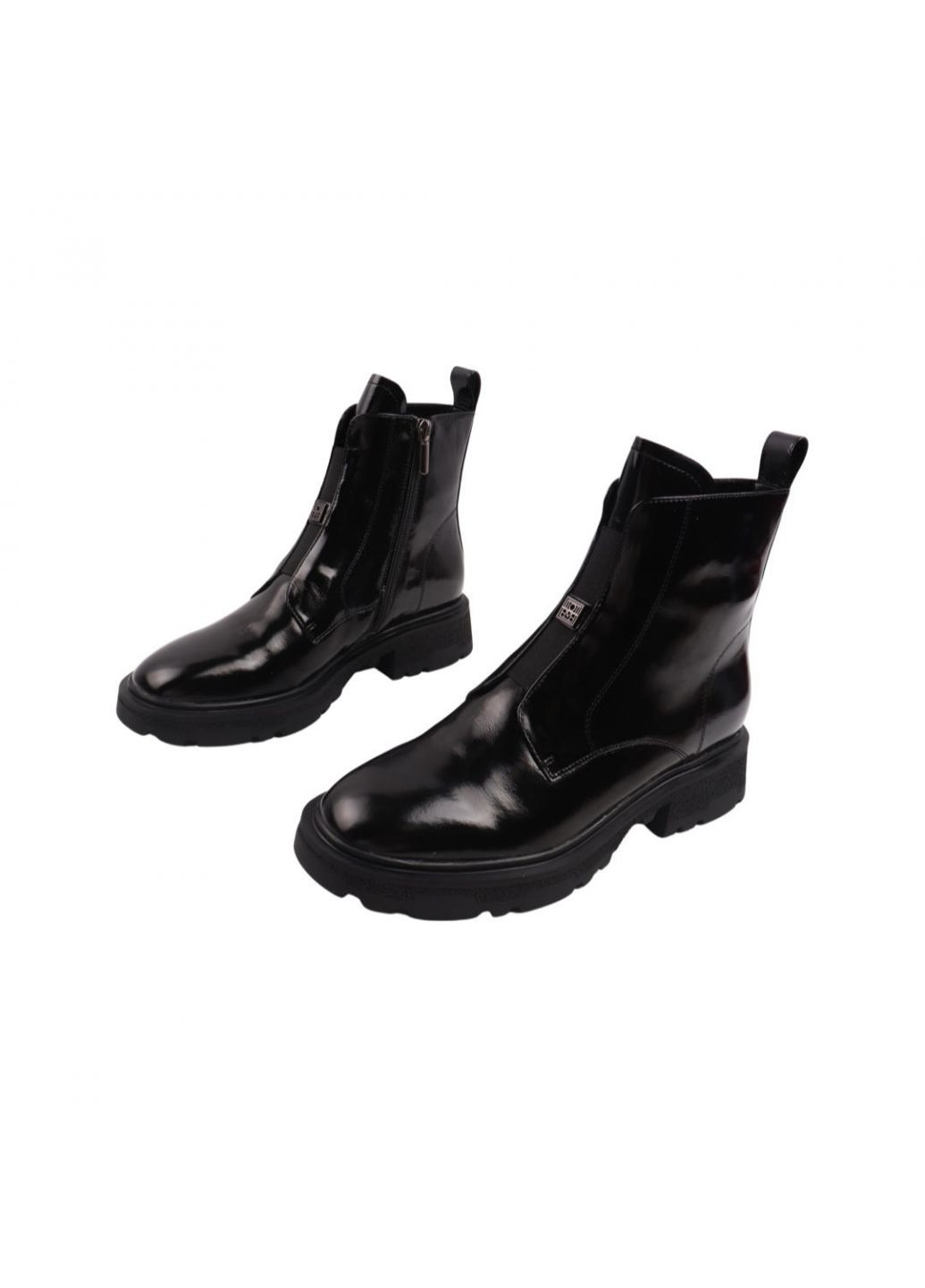 Черевики жіночі чорні натуральна шкіра Molka 245-22DHC (257444041)