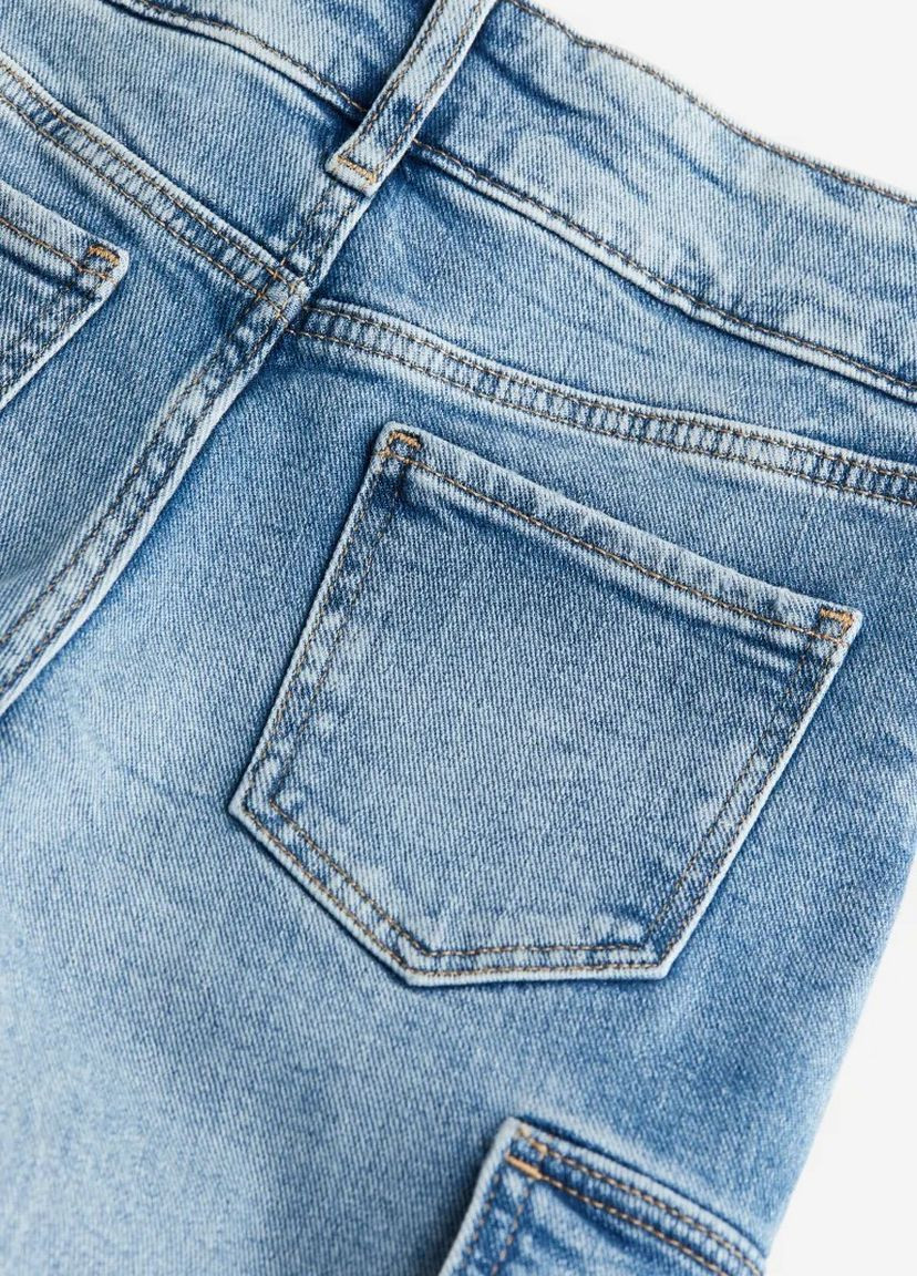 Штани джинси для дівчинки 9057 158 см Блакитний 68233 H&M (262821240)