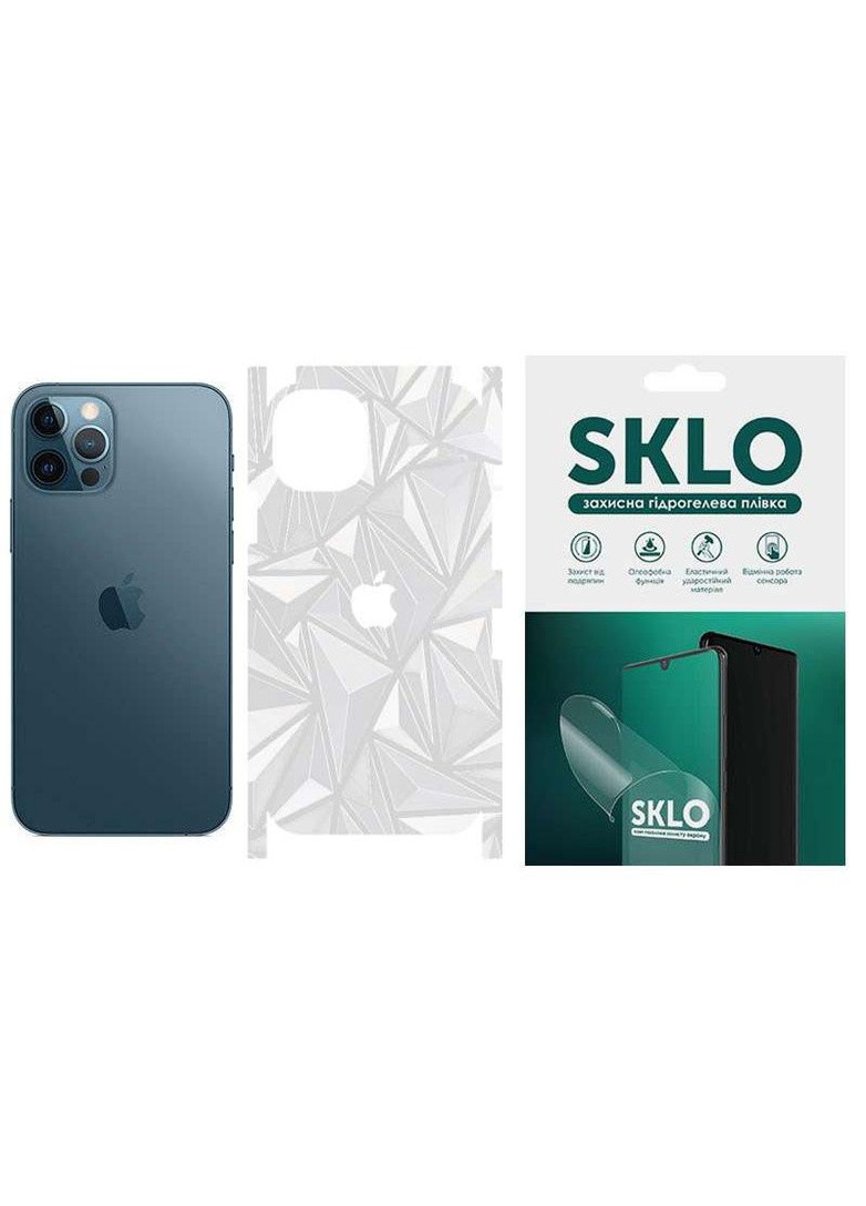Захисна плівка Back (тил+грані+лого) Transparent на Apple iPhone XS Max (6.5") SKLO (258784381)