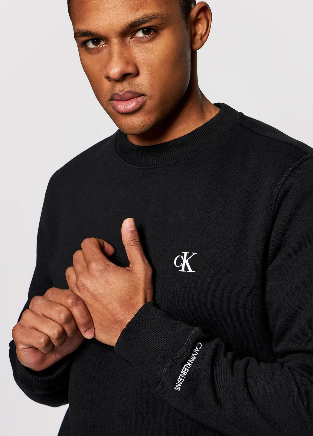 Свитшот Calvin Klein - крой черный - (269909594)