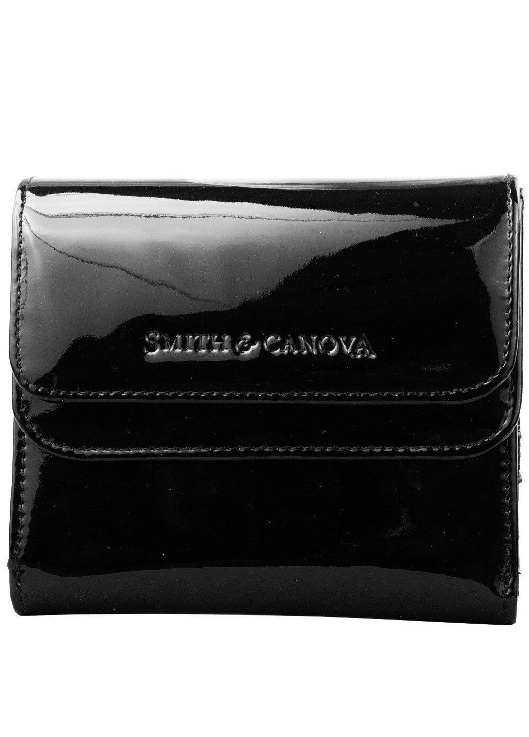 Женский кошелек из лаковой кожи SMITH CANOVA FUL-28611-blkpatent Smith&Canova (263279600)