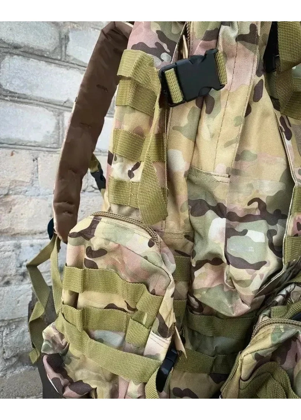 Рюкзак тактический боевой Нейлон на 50л Мультикам No Brand (258187198)