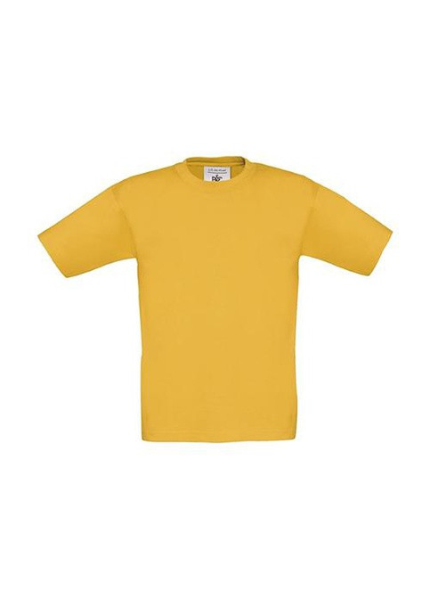 Желтая футболка B&C