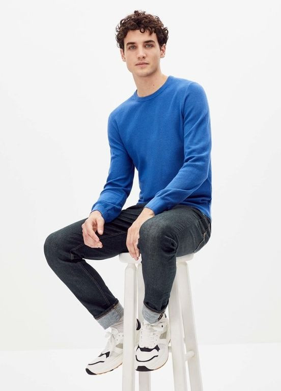 Синий свитер Celio