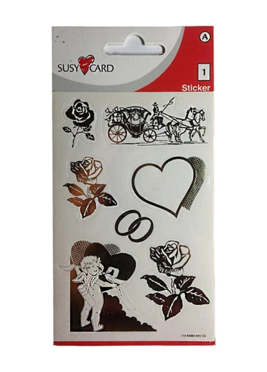 Наклейки детские "Золотая любовь" Susy Card (263276522)