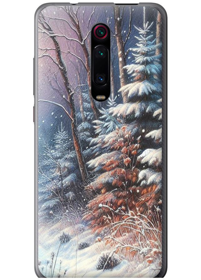 Силиконовый чехол 'Зимний пейзаж' для Endorphone Xiaomi Mi 9T Pro (275460038)