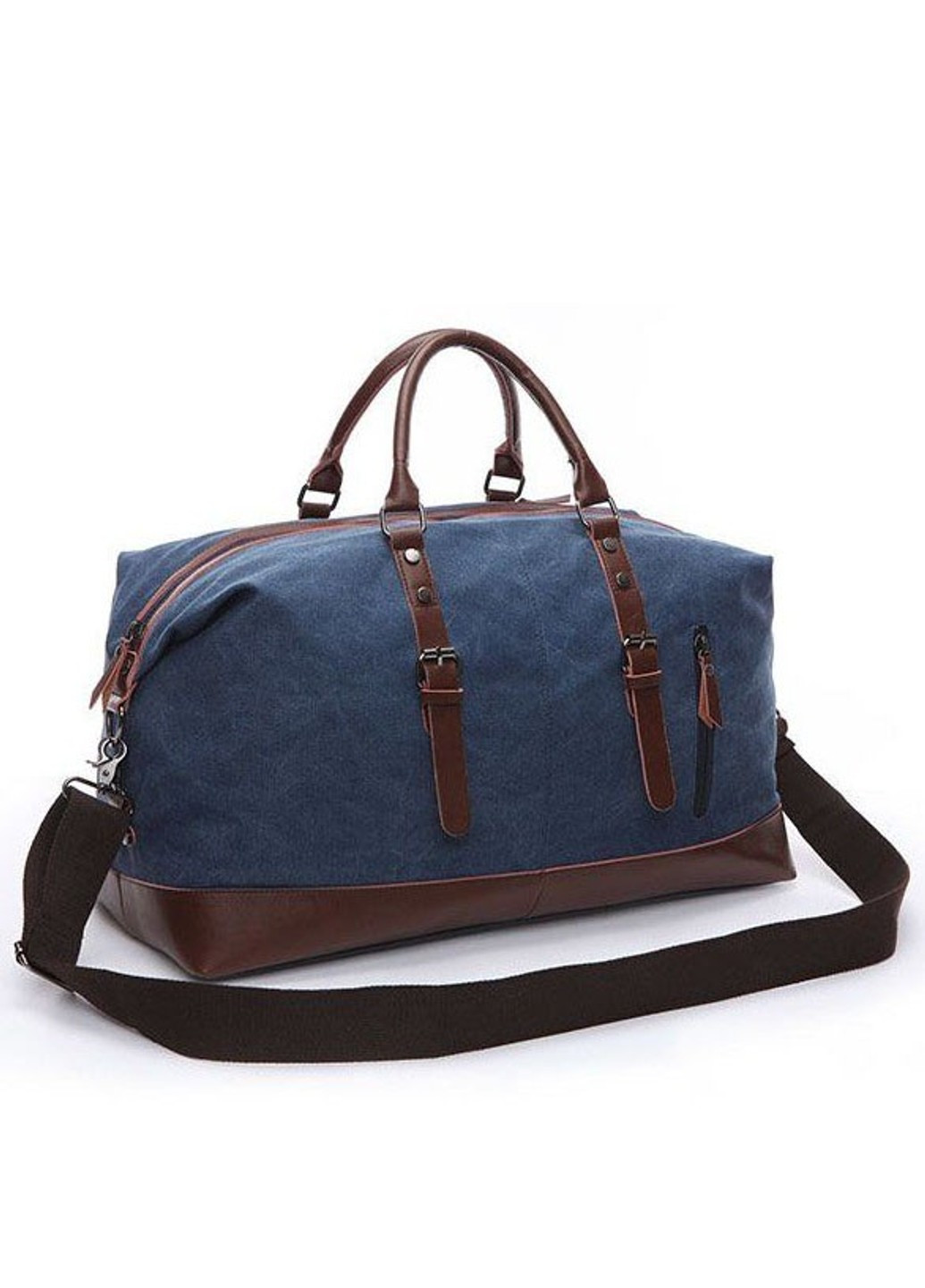 Дорожня синя текстильна сумка 20083 Vintage (271813490)