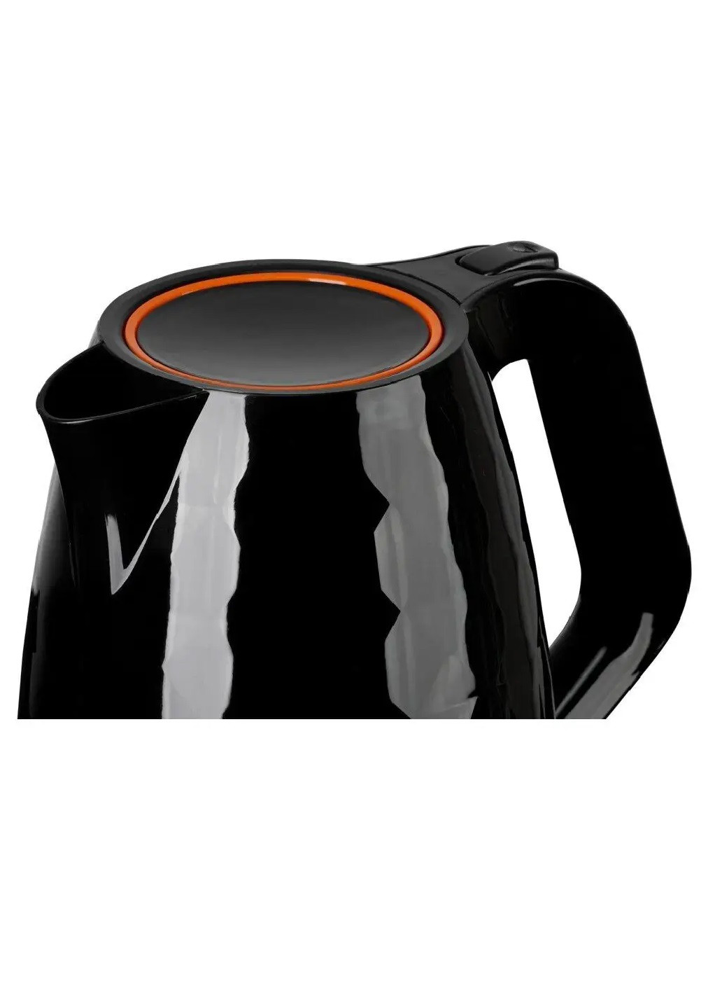 Электрочайник чайник с подогревом пластиковый с вращающимся основанием автоматическим отключением 2200 Вт (476180-Prob) Черный Unbranded (277159329)