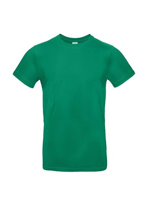 Зеленая футболка B&C