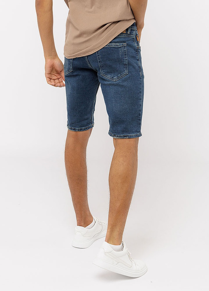 Чоловічі джинсові шорти колір синій ЦБ-00218864 INTERCODE (259498652)