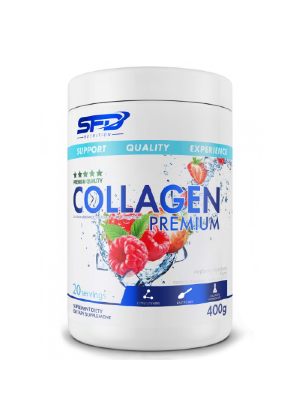 Collagen premium - 400g Blackurrant SFD Nutrition (269713052)