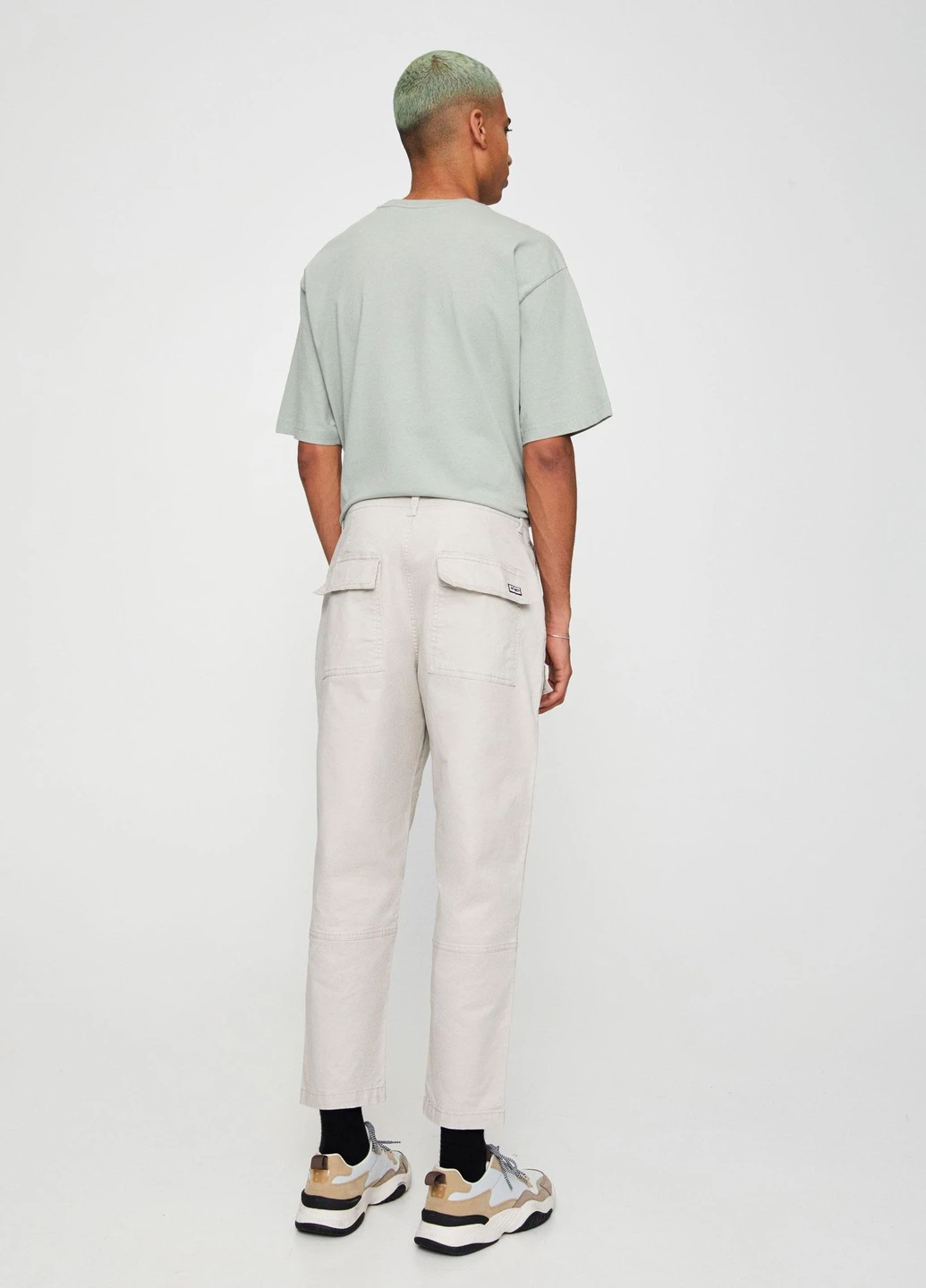 Штани демісезон,світло-бежевий, Pull & Bear (258047290)