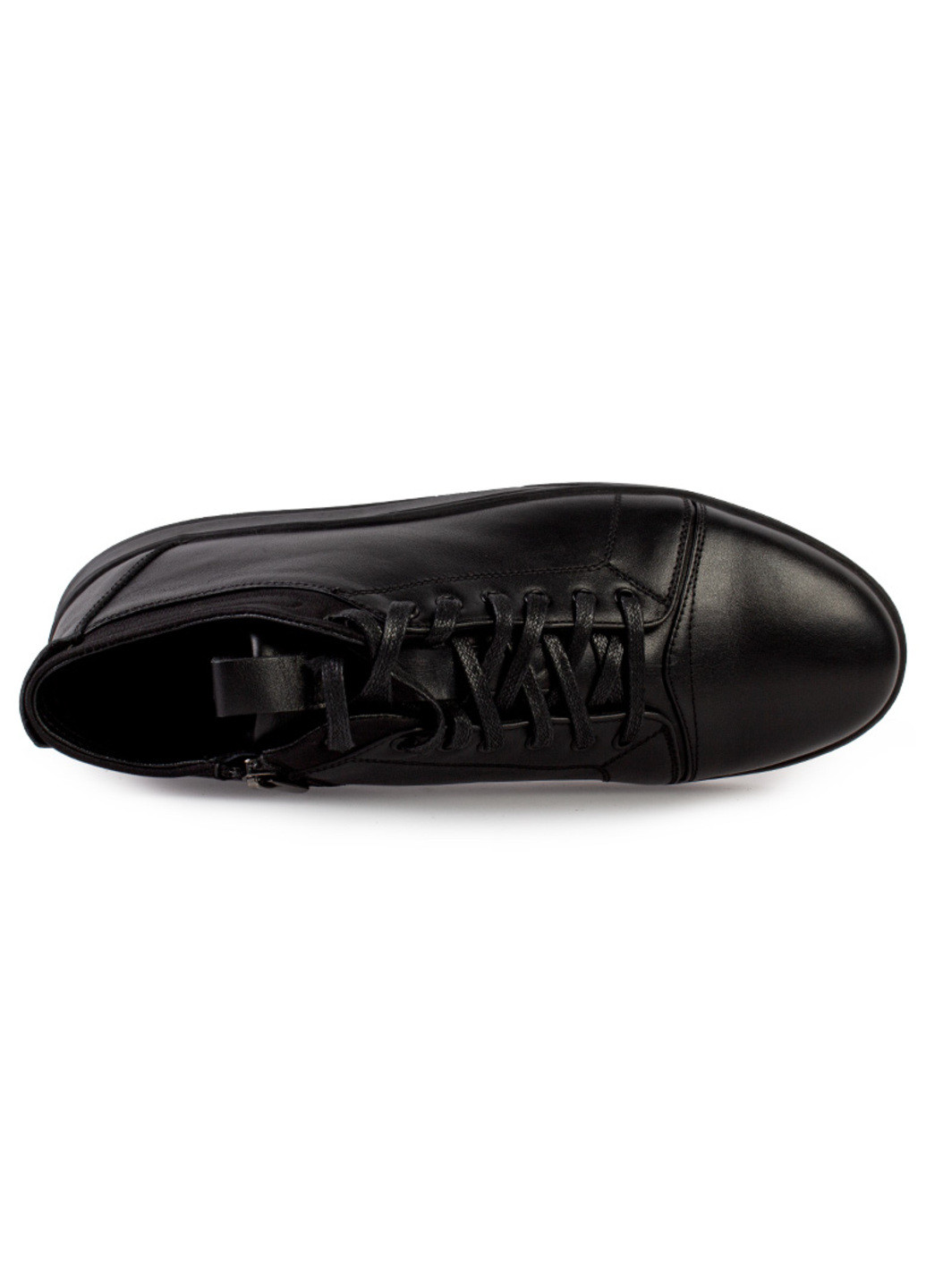 Черные зимние ботинки мужские бренда 9500992_(1) ModaMilano