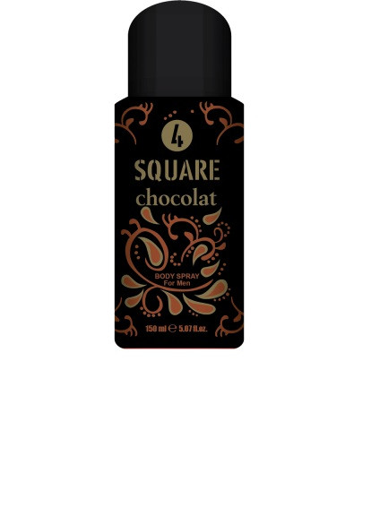 Мужской дезодорант-спрей 4 Chocolat, 150 мл Square (276972934)