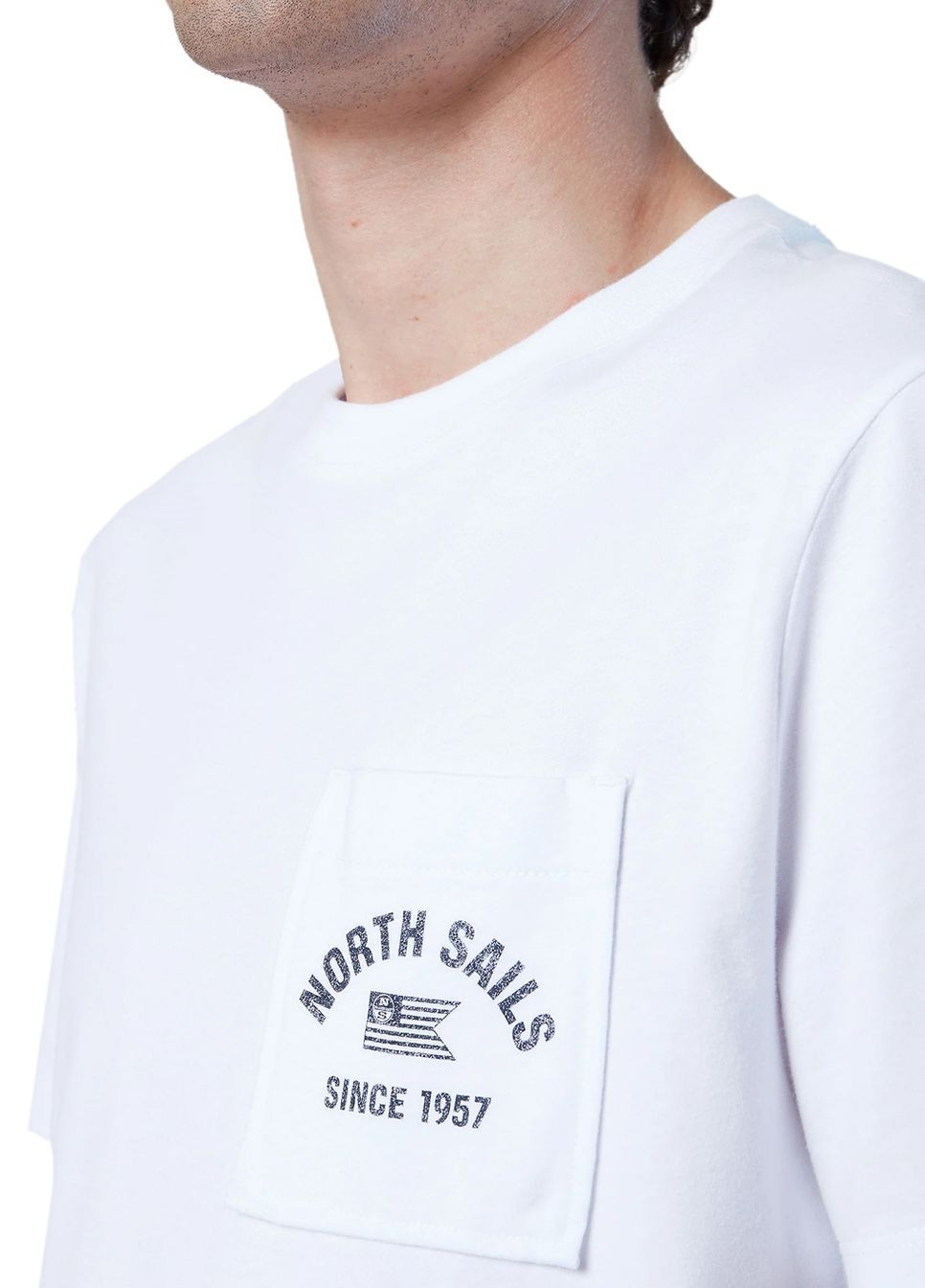 Белая футболка North Sails