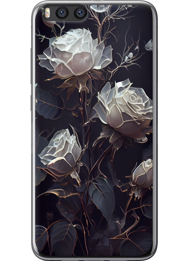 Силиконовый чехол 'Розы 2' для Endorphone Xiaomi Mi Note 3 (258170805)