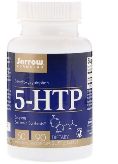 5-HTP 50 mg 90 Veg Caps JRW15044 Jarrow Formulas (256722867)