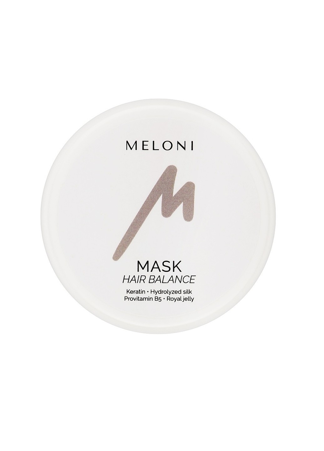 Восстанавливающая маска с кератином и гидролизатом шелка MASK HAIR BALANCE 250 мл Meloni (276904850)