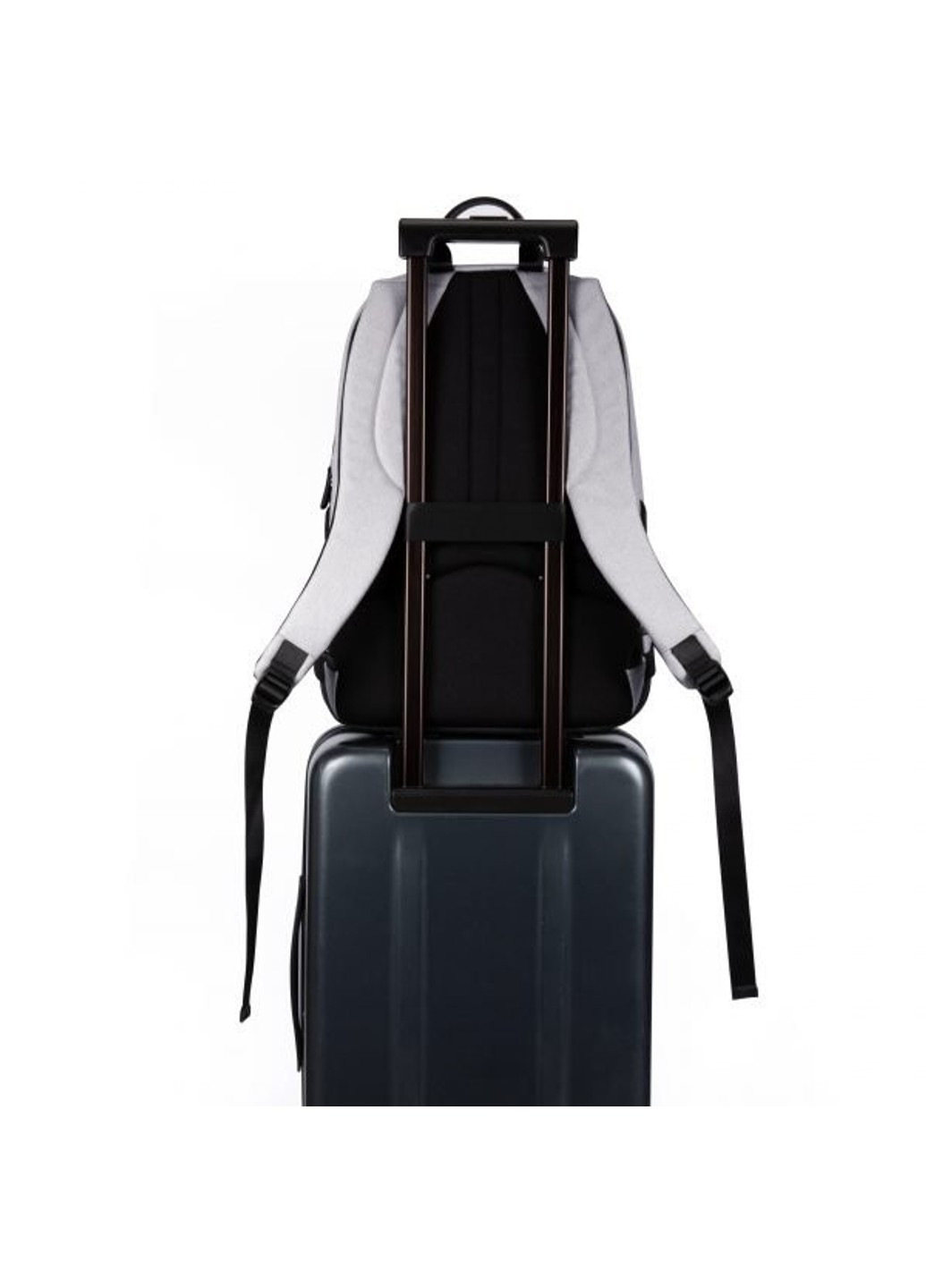 Рюкзак для ноутбука 15.6” (BM0301008A008) серый Bagsmart (263360720)