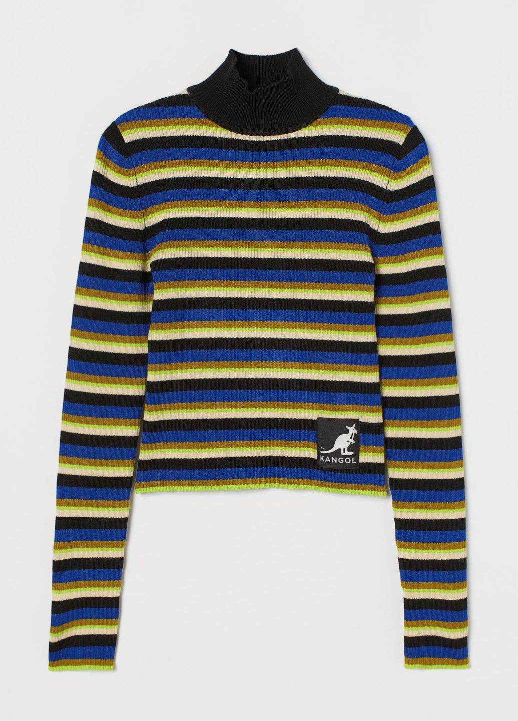 Гольф,чорний в кольорову смужку, Collaboration H&M (258047891)