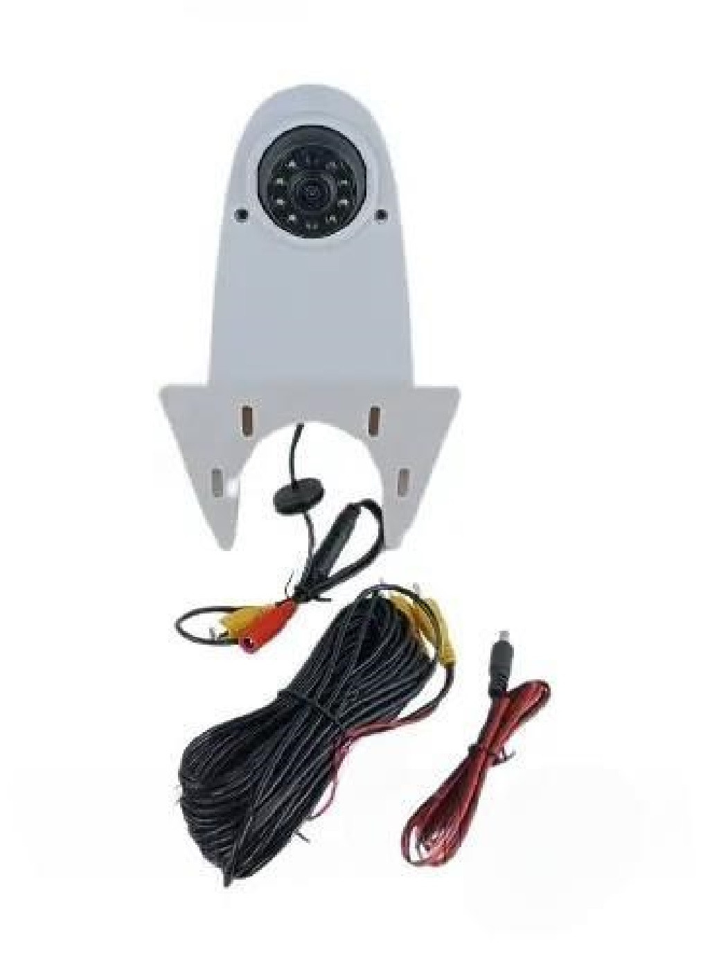 Камера заднього виду в автомобіль на дах з ІЧ-світлодіодами датчиком сутінків 22x13.5x5.5 см (476240-Prob) Біла Unbranded (277962489)