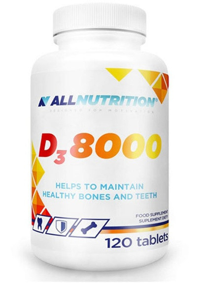 All Nutrition D3 8000 120 Tabs Allnutrition (257377649)