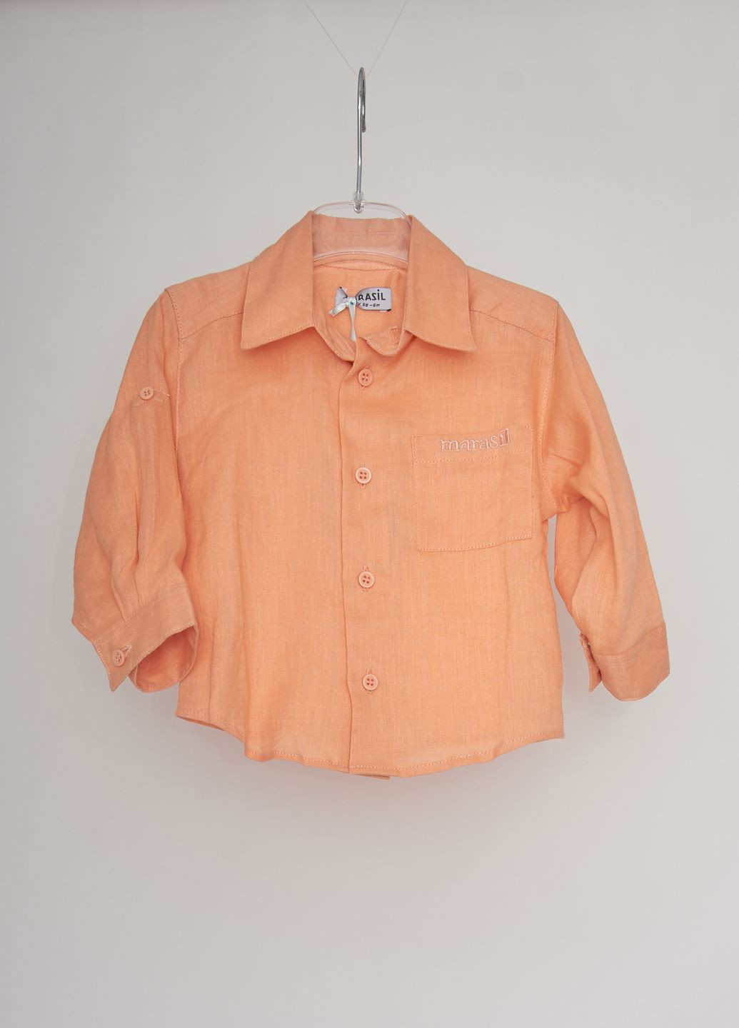 Оранжевая рубашка Marasil