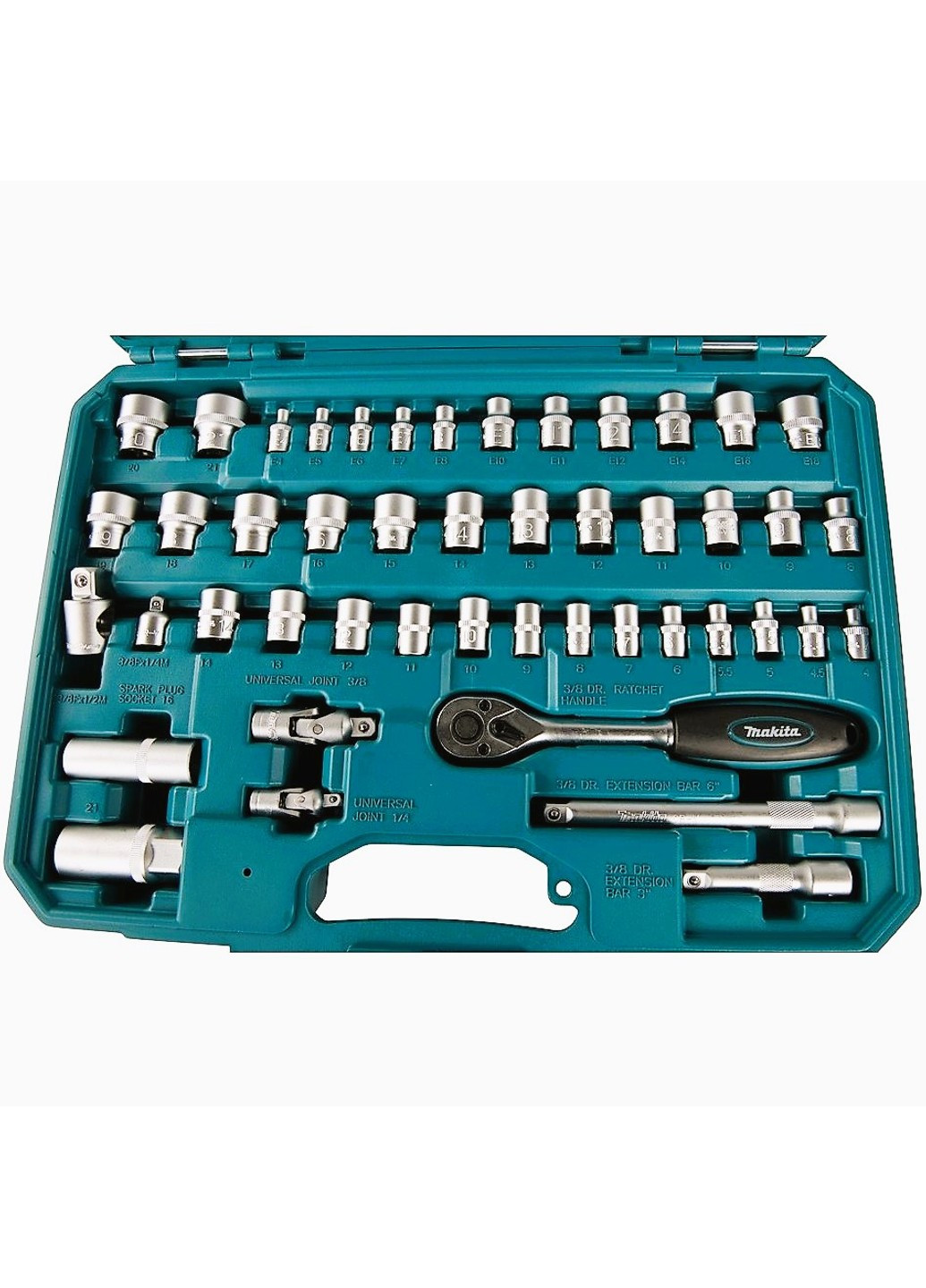 Набір інструментів E-06616 Makita (276972903)