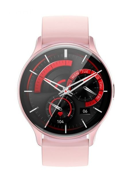 Смарт часы Smart Watch (Bluetooth, Always On Display, 1.43 дюймов, функция ответа на звонок) - Розовый Hoco y15 (273474194)