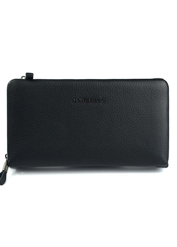 Мужской классический кожаный клатч на две молнии, деловая аленькая сумочка кошелек клатч из кожи No Brand (267229423)