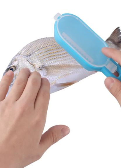 Чистка для риби Fish scales WIPER CLEANING - Синя No Brand (276003199)